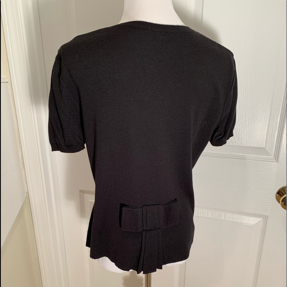 Cardigan. Red Valentino. Bow detail back